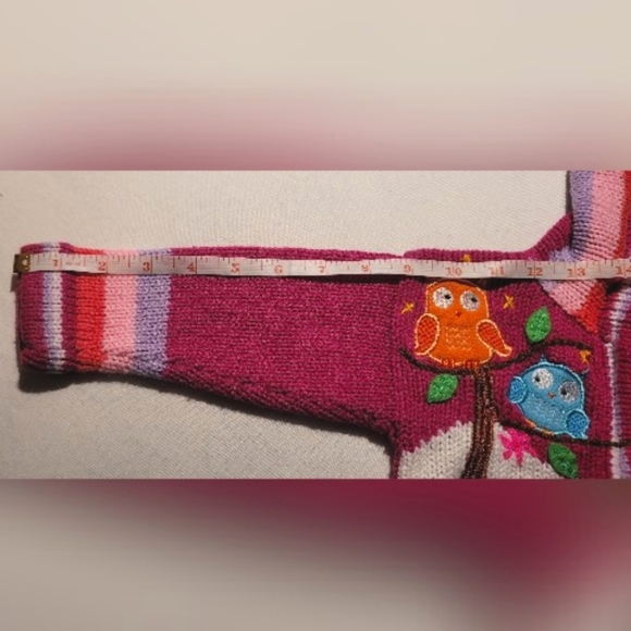 Kids Knit Owl Sweater - Picture 7 of 7